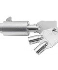 Tubular Vending Machine Lock With Keys Three Pack Keyed Alike Zinc Alloy Chrome Durable Workhorse Replacement Lock