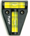 Shatterproof Waterproof Level Tool For RVs And Campers With Spirit Bubble Level, 2-Way T Level Cross Check Leveler TUFF USA
