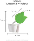 Tulip Shaped Extra Thick Foam Door Pinch Guard And Baby Proof Stopper 2 Pack No More Finger Pinches Or Door Slams Keeps Kids And Pets Safe At Home Today, dimensions shown.