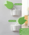 Tulip Shaped Extra Thick Foam Door Pinch Guard And Baby Proof Stopper 2 Pack No More Finger Pinches Or Door Slams Keeps Kids And Pets Safe At Home Today close-up showing standby and working modes.
