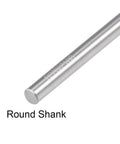 Round shank of Rock Solid 3mm Tungsten Carbide Chucking Reamer for Lathe Machine with 4 Flutes and H7 Precision, 100mm by Uxcell