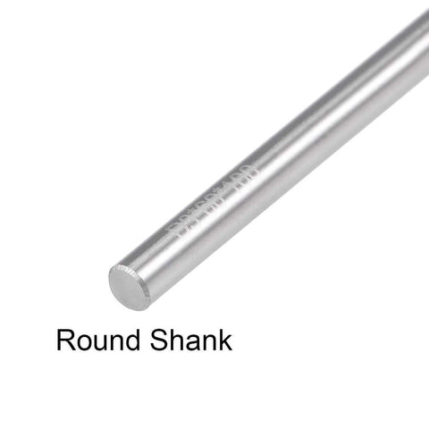Round shank of Rock Solid 3mm Tungsten Carbide Chucking Reamer for Lathe Machine with 4 Flutes and H7 Precision, 100mm by Uxcell