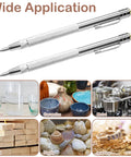 2 Pack Tungsten Carbide Tip Scriber With 12 Replacement Tips Magnetic Aluminium Scriber Tool Etching Pen on various materials