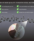 Hot Staples Welding Rods For Plastic And Metal Repair With Wave Bonding, 0.6mm And 0.8mm Thickness, showing staple detail and uses.