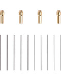 Jewelry Spot Welding Pen With Tungsten Needle Clip And Pole Clip, Pro Grade High Purity Tungsten Steel Round Rod Set for Jewelry Repair