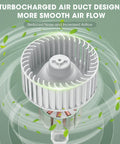 Turbocharged air duct of 120 CFM Bathroom Exhaust Fan With Light Ultra Quiet 1.0 Sones Ceiling Mount Ventilation Easy Install
