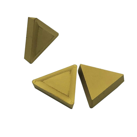 TPMR160308 YBC251 Turning Inserts Set Of 10 For Lathe And Milling CVD Coated Carbide Inserts For Steel Machining