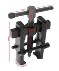 Two Claw Puller 2 Inch Heavy Duty Lifting Tool For Bearing Removal And Maintenance Auto Mechanic Hand Tool Made From Carbon Steel Durable With Open Width 35mm And Open Depth 45mm Ideal For Slide Gears Pulleys And Flywheels