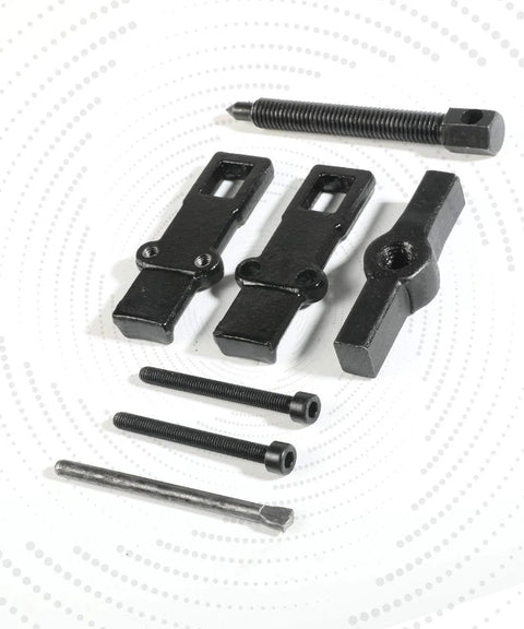 Two Jaw Bearing Puller Tool For Cars And Motorcycles, Beefy Heavy Duty Chrome Vanadium Steel Gear Remover With Heat Treated Mandrel
