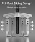 Heavy - Duty Bearing Puller Set with adjustable two-jaw pulley tool for mechanics, chrome-vanadium steel, close-up view