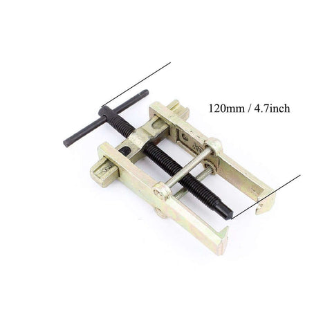 Adjustable 2 Jaw Gear Puller for Cars and Motorcycles, Heavy Duty Auto Repair Tool Kit, 120mm size shown