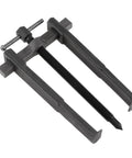 Two Jaws Bearing Puller/Remover tool made of carbon steel, showing adjustable mechanism, used for pump pulley removal, size 8 inch.