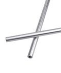 Two Pack 8mm By 350mm Linear Motion Rod Shafts With End Hollow Ends And 4mm Inner Holes Includes M4 Screws For CNC Machines And 3D Printers
