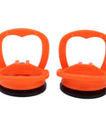 Two Pack Suction Cup Lifter Set For Glass Tiles And Mirrors, Heavy Duty Vacuum Lifter With Easy Clamp Handles, 2.6x2.2 Inch Gripping Cups