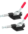 Two Pack Quick Release Push Pull Toggle Clamp Set With 500 Lbs Holding Capacity And 305 Cm Stroke For Welding And Woodworking