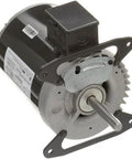 Steelkor/Duke 155828 MOTOR 1/2HP 200/240 2SP ELECTRIC MOTOR, front view showing shaft and mounting bracket