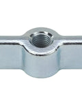 Two Way Crossarm Threaded Five Eighth Inch 12 Acme Seven Inch Length, metal, front view