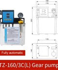 Gear Oil Pump For Engraving Machine Lubrication System And Wear Oil Pump For Automatic Mechanical Lubrication, High-Flow TZ-160-3C