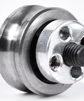 U Groove Ball Bearing + Fixing Screw Double Row Pulley SG20 + Eccentric Wheel - VXB Ball Bearings