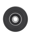 Front view of 4Pcs U Groove Pulley Wheel U-Groove Roller Guide Pulley Rolling Bearing Roller Wheel 8x45x11.5mm for Bicycle Accessories Pulleys Equipment