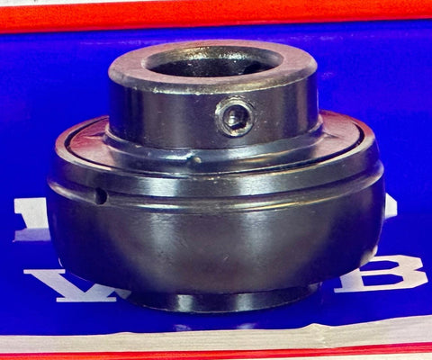 UC202 15mm Black Oxide Plated Axle Bearing Insert Mounted Bearings - VXB Ball Bearings