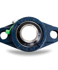 UCFL205-16 Pillow Block Bearing (2 Pack), 1 inch Bore, 2-Bolt Flange Mounted, Solid Base, Self-Alignment front view