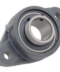 UCFL320 Bearing 100mm Flanged Mounted Bearing - Heavy Duty image showing a close-up of the bearing unit.