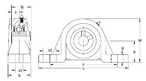 UCLP210-30 Bearing Pillow Block Medium Duty 1 7/8 - VXB Ball Bearings