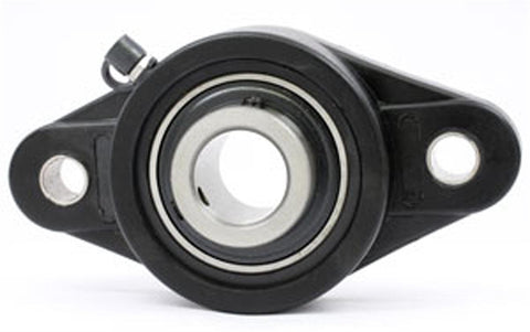 UCNFL202 15mm Bearing Flanged Cast Housing 2 Bolt Mounted Bearings - VXB Ball Bearings