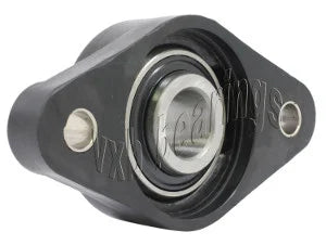 UCNFL202 15mm Bearing Flanged Cast Housing 2 Bolt Mounted Bearings - VXB Ball Bearings