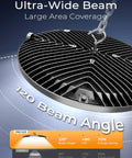 Close-up of UFO LED High Bay Lights 200W 30,000LM Ultra Bright Energy Saving Industrial Shop Lights with 120° beam angle