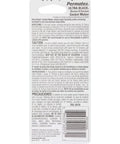 Back view of Ultra Black Maximum Oil Resistance RTV Silicone Gasket Maker Sealant product packaging with instructions and barcode