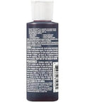 Back view of Permatex 81950 Ultra Slick Engine Assembly Lube, 4 oz., Red bottle with safety and usage instructions