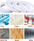 Ultra Thin Double Sided Craft Tape For Card Making Scrapbooking Gift Wrapping And Office And School Use Tear By Hand With Paper Backing Four Rolls One Quarter Inch By Thirty Two Yards Per Roll