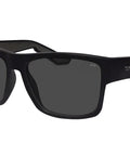 Unisex Safety Glasses With Matte Black Frame And Removable Side Shields Z87 featuring smoke lens