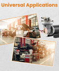 Powerful 12V Electric Vacuum Pump Kit For Brake Boosters With Installation Kit, images of car workshops in use.