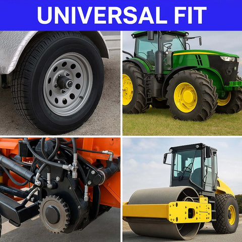 Universal fit trailer wheel and machinery using L44643/L44610 Tapered Roller Bearing Cone and Cup, 1.0000" Bore x 1.9800" OD x 0.5906" Thick Chrome Steel Taper Set A14 Bearings JD8933 JD8253 - Trailer Wheel Bearing Kit