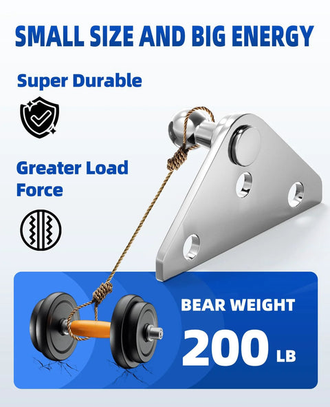 Universal Ball Stud Mounting Brackets For Gas Struts And Shocks 10Mm Holes with durability and load capacity illustration