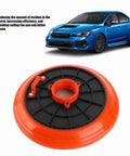Universal Grease Suction Plate For Cars With Leakproof Design And Efficient Oil Absorption next to blue sports car