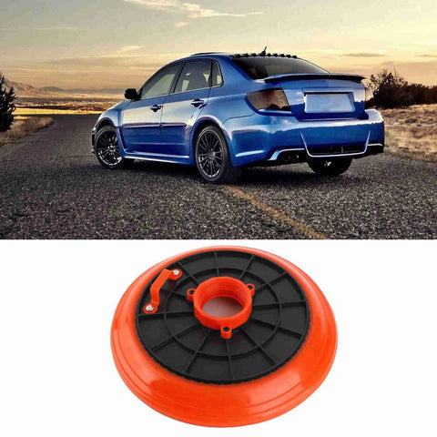 Universal Grease Suction Plate For Cars With Leakproof Design And Efficient Oil Absorption, shown with a blue car background