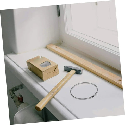 Sealing Machine Heating Wire Strip Replacement Heat Sealer Elements with tool and box on windowsill