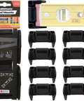 universal level holder with locking mounts 4 pack for easy leveling on job sites