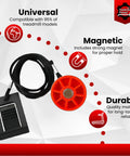 Universal Treadmill Magnet Safety Key Replacement Fits Over 3,000 Models And Plays Nice With NordicTrack ProForm Image Icon Weslo