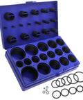 Universal O-Ring Kit With 32 Standard USA Sizes, 407-Piece Buna-N 70A NBR Rubber Seals For Faucet, Plumbing And Automotive Repairs