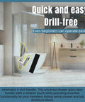 3 Inch Universal Shower Glass Door Handle Replacement For Frameless Doors Fits Sliding And Swing Tub Enclosures With 3 Inch Grip, 1.625 Inch Width, 0.26 Inch Thickness, Includes Rubber Gasket For A Secure, Easy Install in bathroom setting