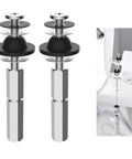 Universal Stainless Steel Toilet Seat Bolts Kit 2 Piece