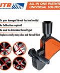 Go To Universal Thread Restorer Tool External Thread Repair Kit All In One For Auto Industrial And Home Repairs, product image