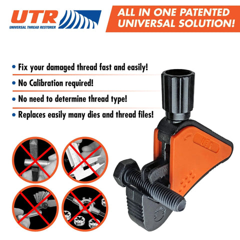 Go To Universal Thread Restorer Tool External Thread Repair Kit All In One For Auto Industrial And Home Repairs, product image