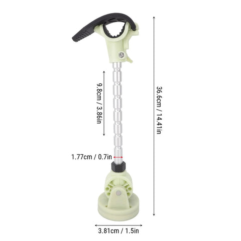 Aolidsive trolling motor stabilizer mount, Amazon; marine-grade aluminum; 7-angle adjustable; fits Terrova PowerDrive