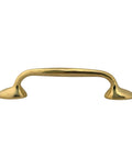 Richmond Unlacquered Brass Cabinet Pulls And Solid Brass Drawer Handles For Kitchen Cabinets And Furniture With Screws Included Handmade Heavy Duty